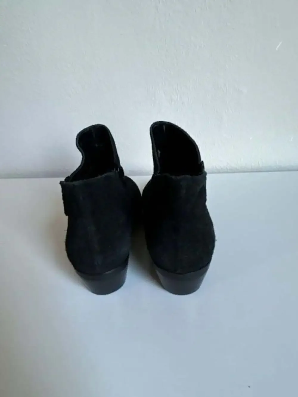 Jack Rogers Peyton Black Suede Ankle Booties